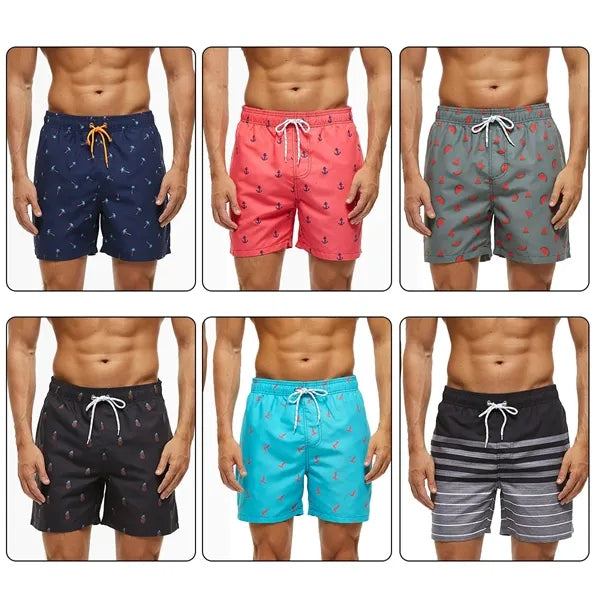 Men's Swim Trunks Quick Dry Beach Shorts