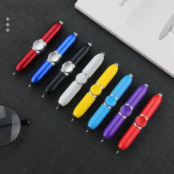 Fidget Spinner Pen With LED Light