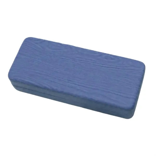 Wooden Grain Leather Glasses Case