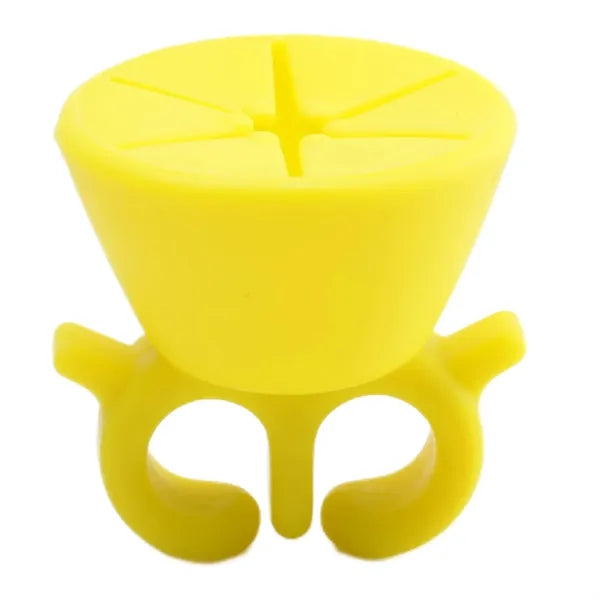 Silicone Nail Polish Wearable Holder Ring