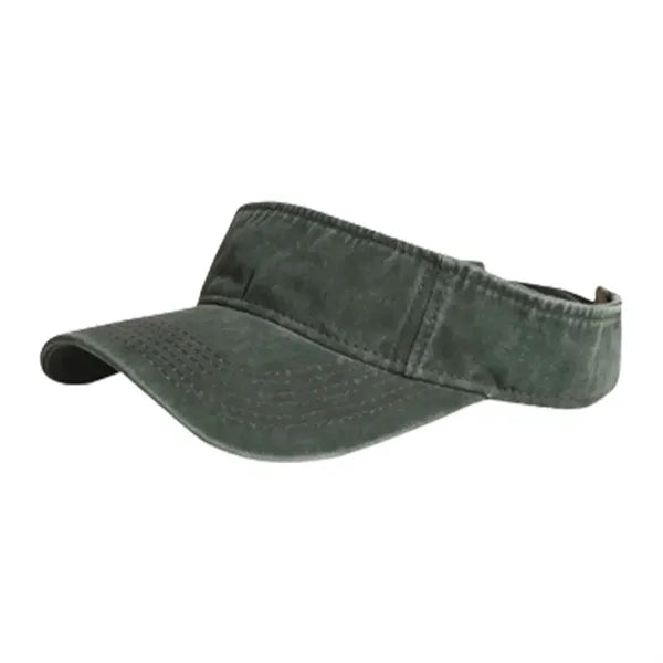 Stonewashed Cotton Visor Baseball Cap