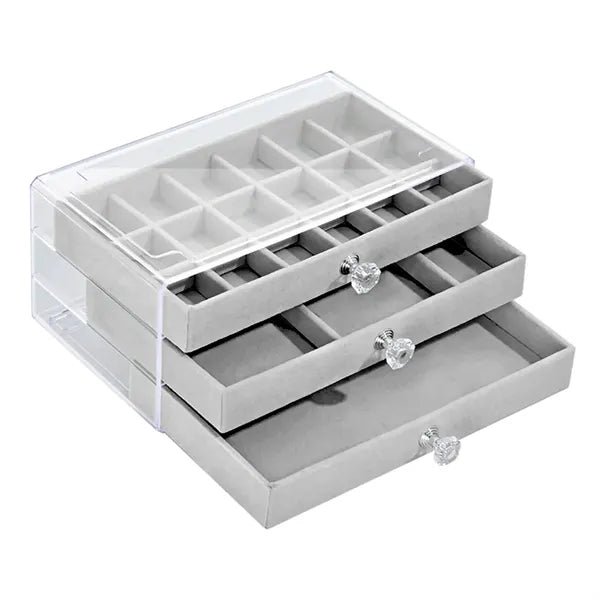 24 Grid Jewelry Tray Organizer