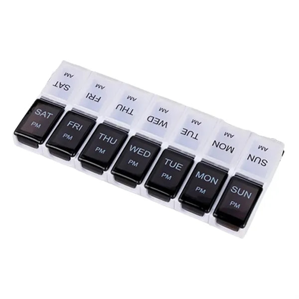 Split Weekly Pill Case