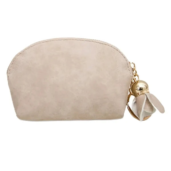 Zipper Flower Mini Coin Purse