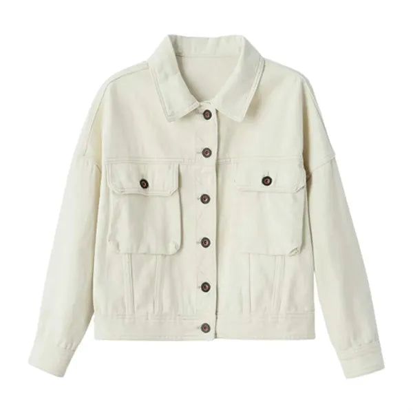 White Denim Jacket