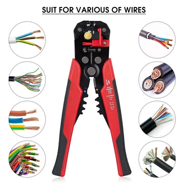 5 in 1 Self-Adjusting Wire Stripper Cutter