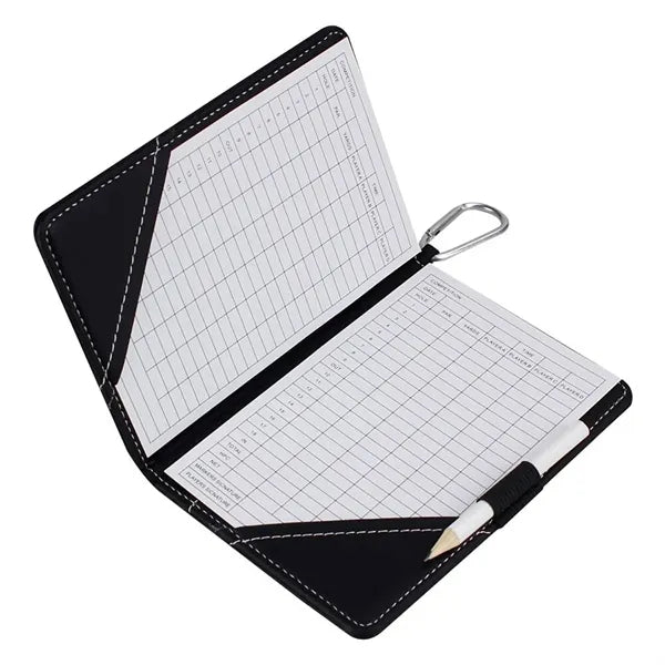 Portable Golf Scorecard Holder with Pen Slot