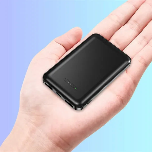 Magnetic Wireless Power Bank with Suction Cups