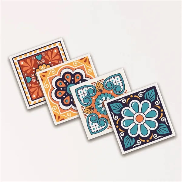 Square Absorbent Ceramic Coaster