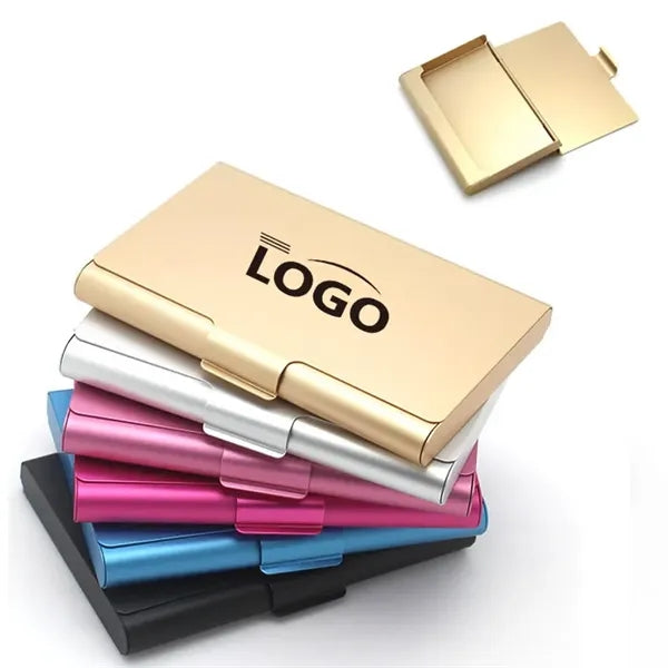 Aluminium Alloy Business Card Case Holder