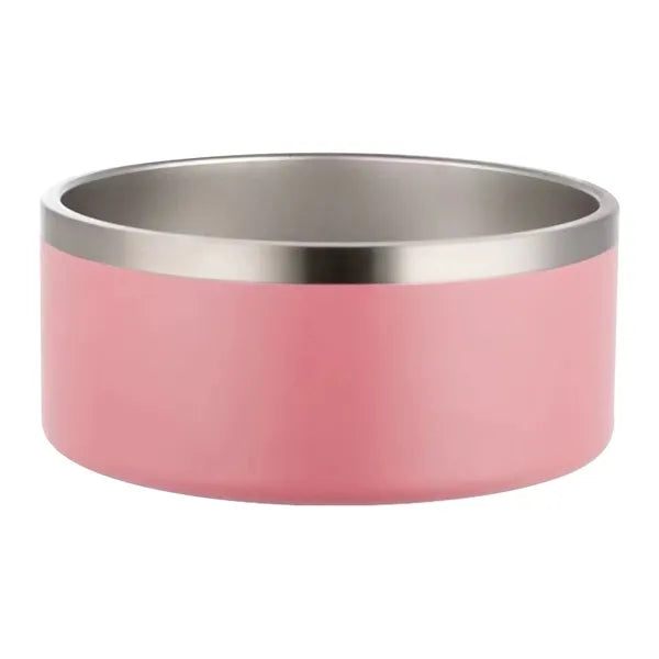 64 Oz. Stainless Steel Dog Bowl