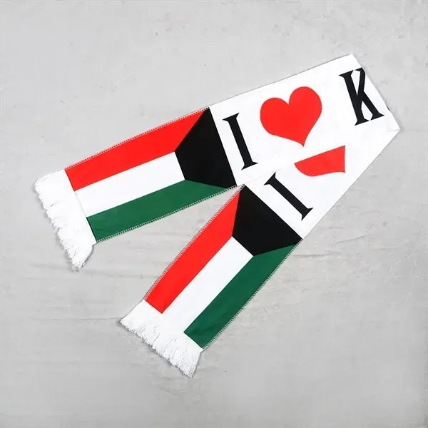 Dye Sublimation Polyester Stadium Scarf