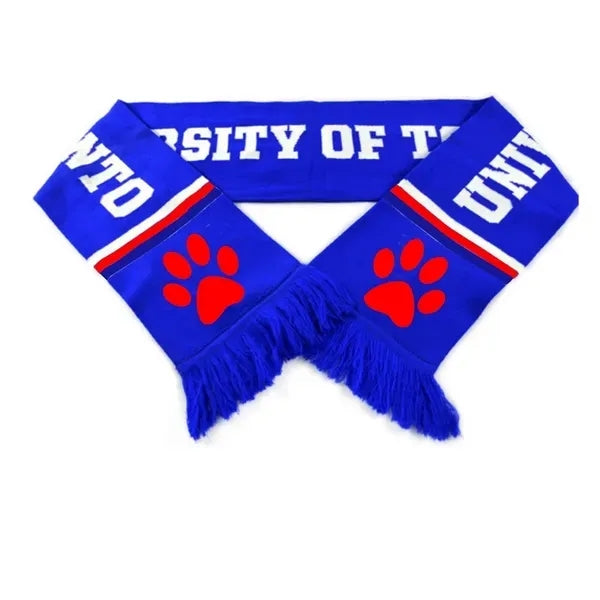 Custom Knitted Scarf With Fringe