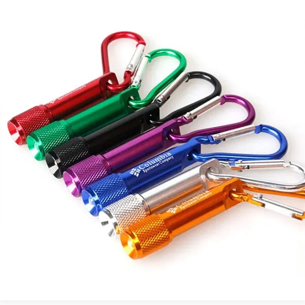 Portable Outdoor Camping Mountaineering LED Flashlight Keych