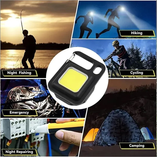 Outdoor High-Intensity Keychain Flashlight