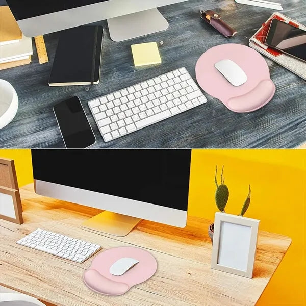 Ergonomic Office Mouse Pad with Wrist Rest Set