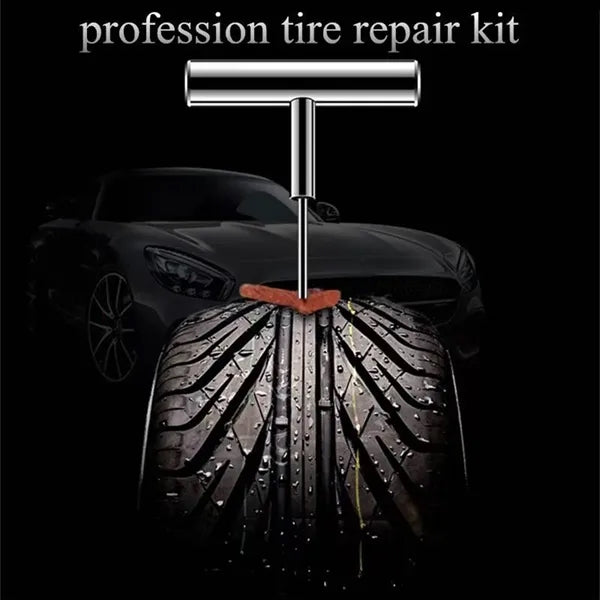 Tire Repair Kit For Car Motorcycle Vacuum Emergency Use