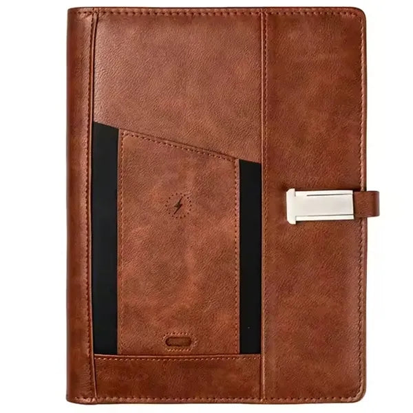 8000ma Power Bank/8G USB Flash Driver A4 Charging Padfolio