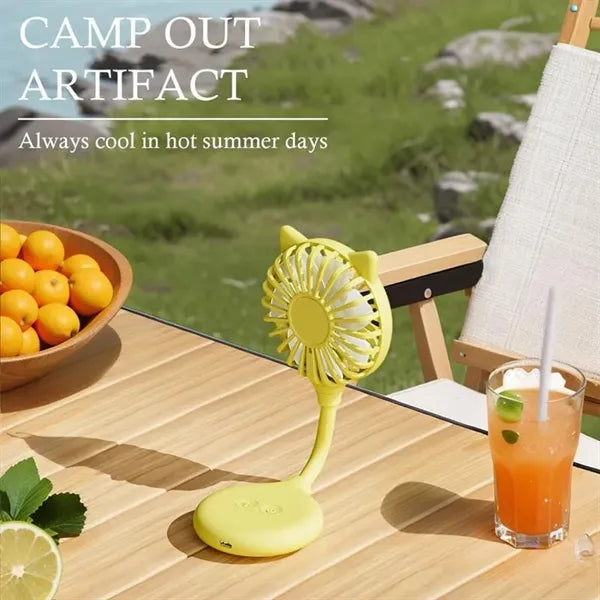 Portable Suction Cup Small Fan