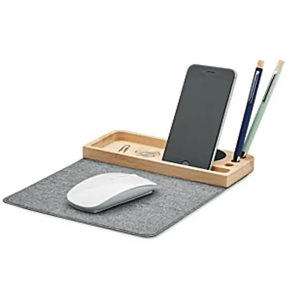 Folding Wireless Charging Desk Organizer