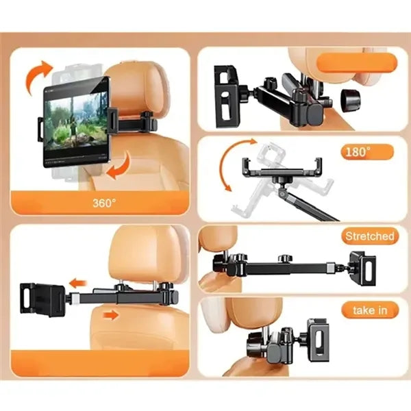 Adjustable Car Headrest Holder
