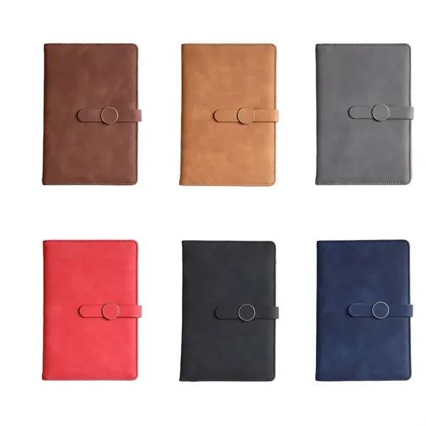 A5 Customizable Business Notebook Sheepskin Cover