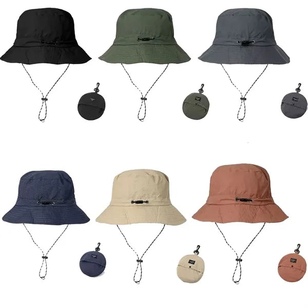 Outdoor Storable Waterproof Sunshade Bucket Hat