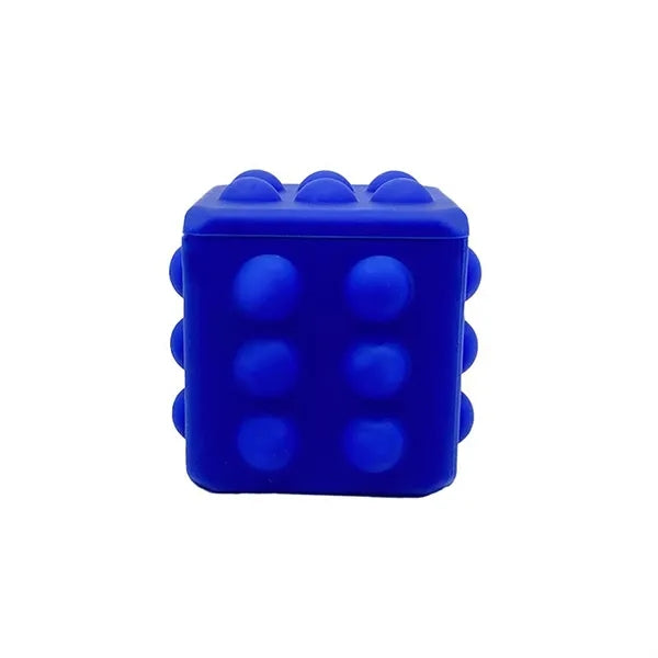Square Silicone Pop Bubble Stress Ball