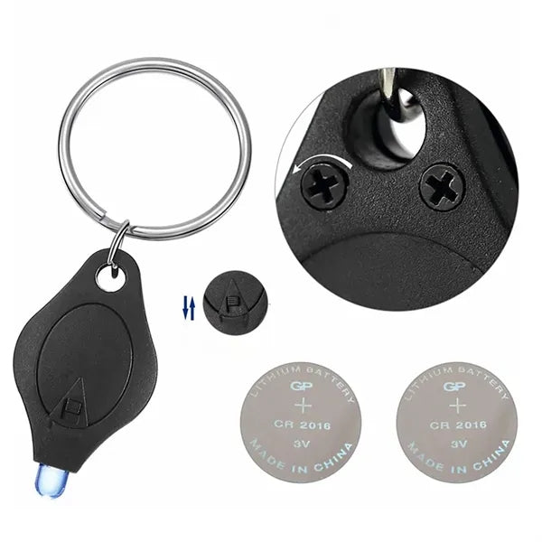 Mini LED Keychain Flashlight