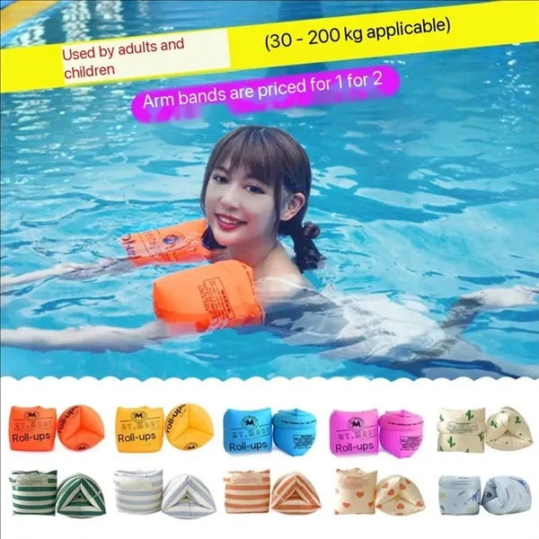 Inflatable Arm Bands for Swimming