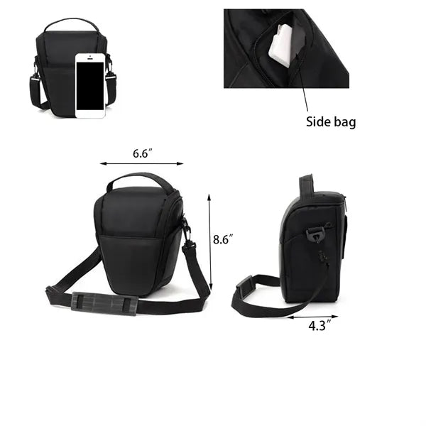 Portable Triangular Neck-hanging Camera Photography Bag