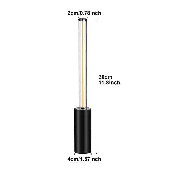 Portable cordless touch ambient night light desk stick lamp