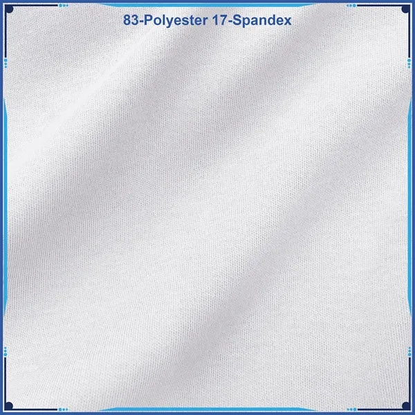 Sublimation Premium Poly Spandex Short Sleeve Hooded T-Shirt