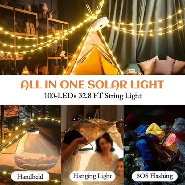 Solar Camping String Lights