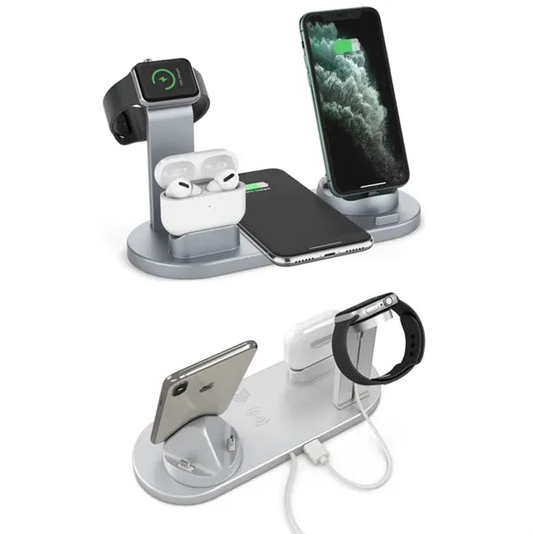 6 in 1 Wireless Charger Station