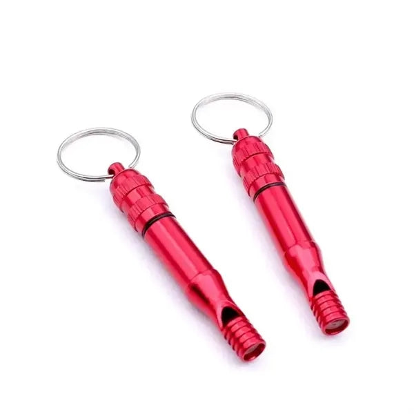 Rotate Survival Whistle Keychain