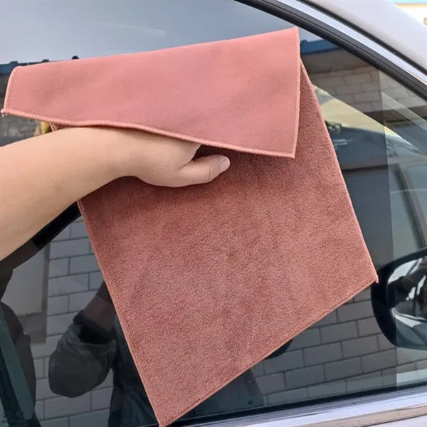 Double-Sided Car Drying Towel Chamois Cloth Super Absorbent