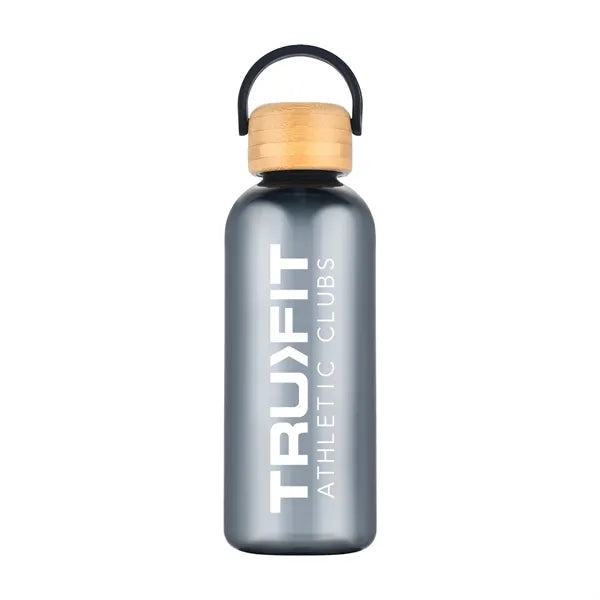 21 oz Recycled RPET Bottle with Bamboo Lid