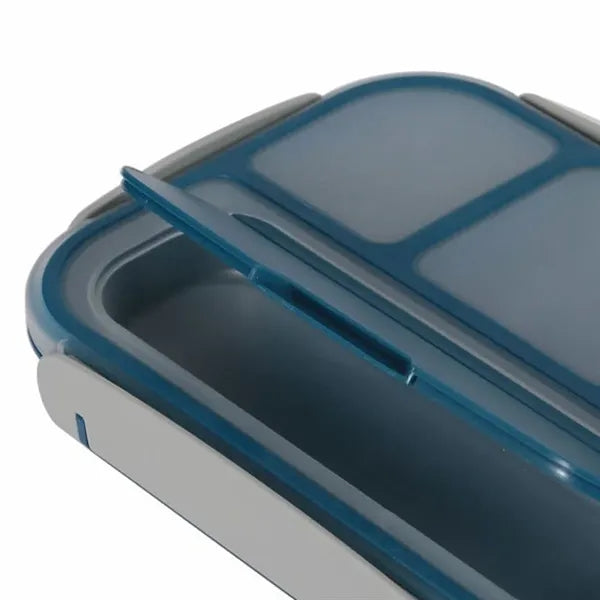 Divided Plastic Lunch Box For Students And Office Workers