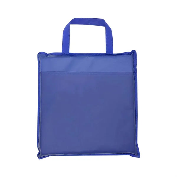 Customized Non Woven Stadium Cushion w/Pocket