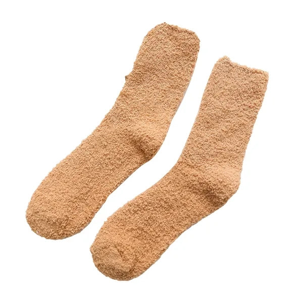 Fuzzy Ankle Socks