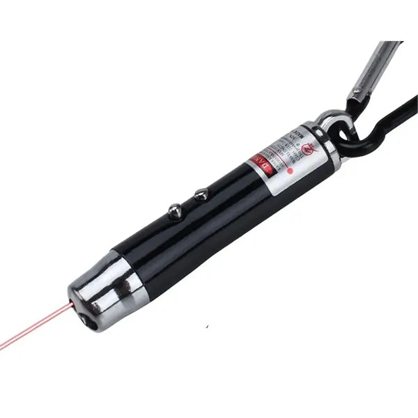 3 in 1 Infrared Laser UV LED Flashlight Keychain