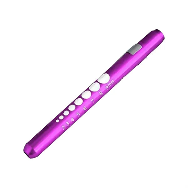 Aluminum Medical Nurse Penlight With Pupil Gauge