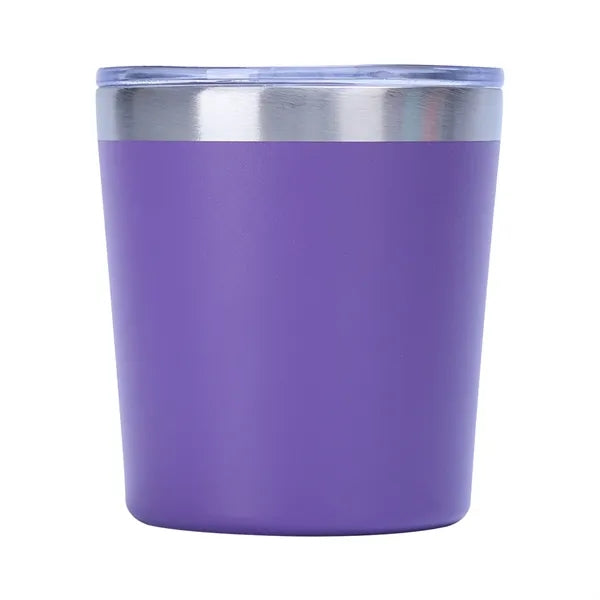 8Oz Tumbler Stainless Steel Drinking Cup W/ Lid