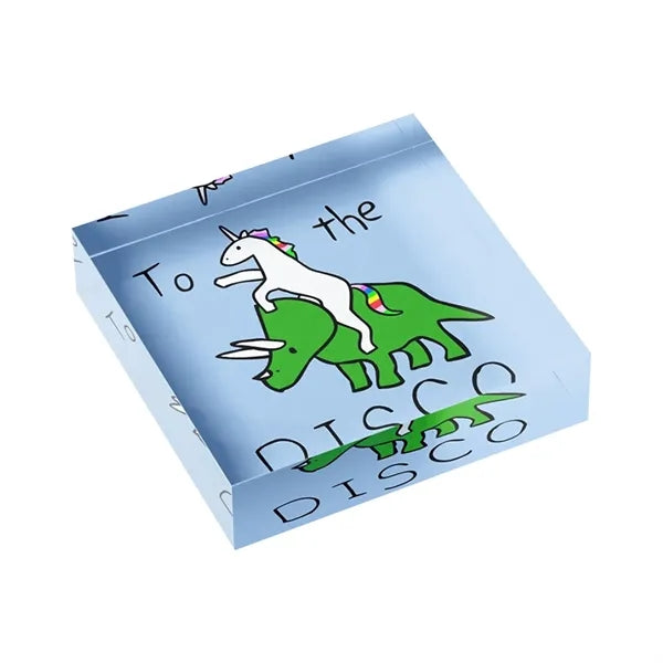 Customized Acrylic Award Block Photo Frame Gift