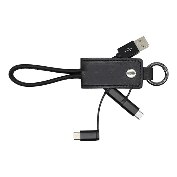 Keychain 3 In 1 Charger Cable