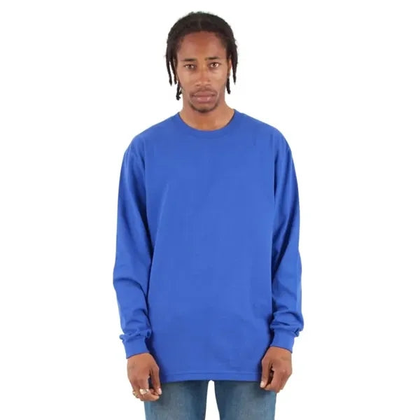 Shaka Wear Men's Tall Max Heavyweight Long-Sleeve T-Shirt