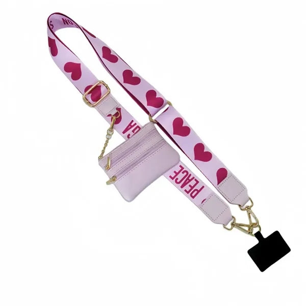 Phone Lanyard Adjustable Wallet Crossbody