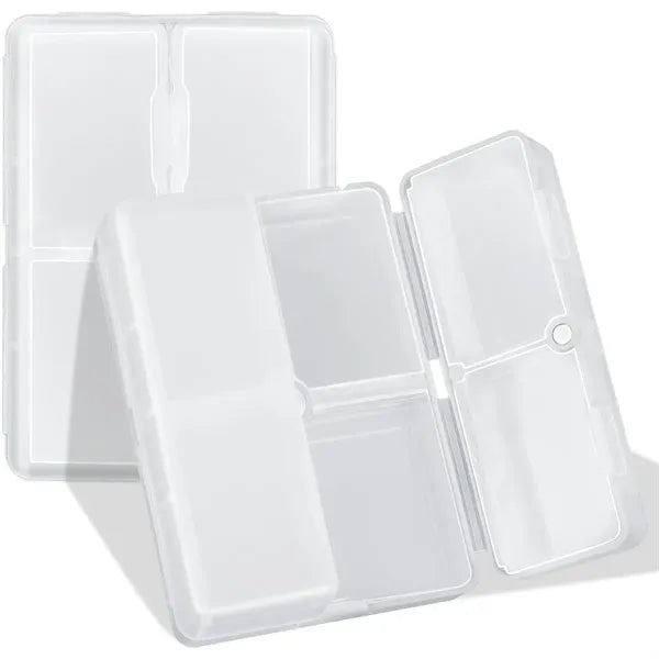 Portable Magnetic Foldable Travel Pill Organizer Case Box