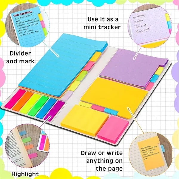 Multicolor Sticky Note Set